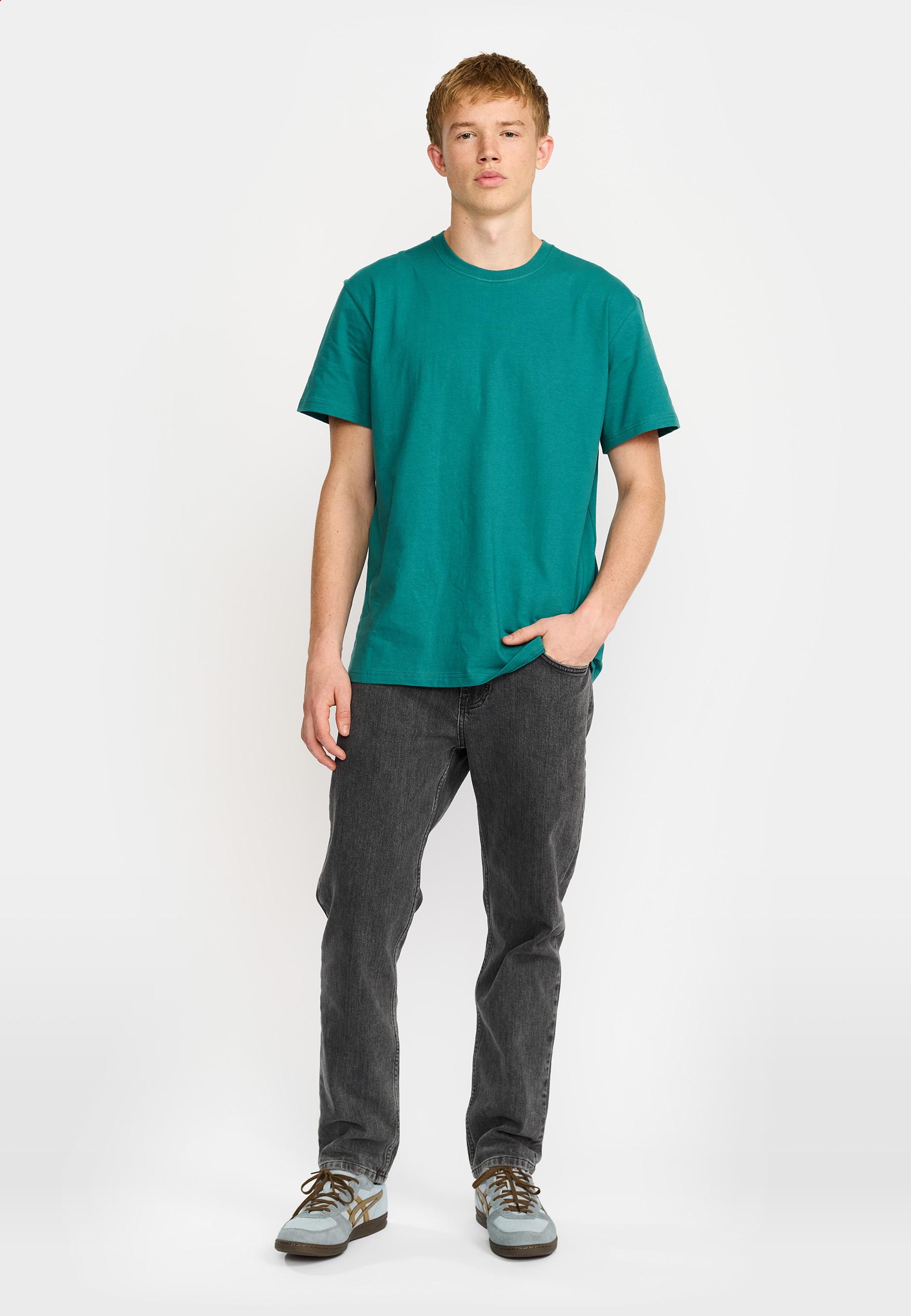 Revolution Petrol Loose T-Shirt Herren petrol